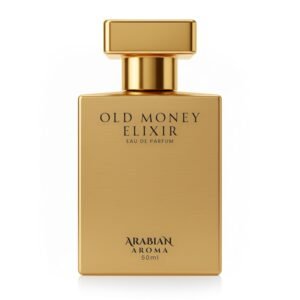 Arabian Aroma Old Money Elixir Eau de Parfum, Warm Vanilla, Coffee & Spice Long Lasting Luxury Perfume, 50ml.